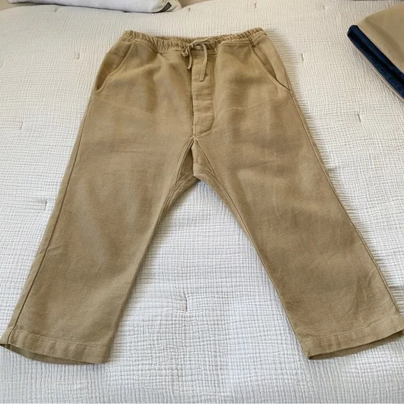 ❌SOLD❌ MATTEO Los Angeles Linen Cropped Pants - Picture 9 of 12